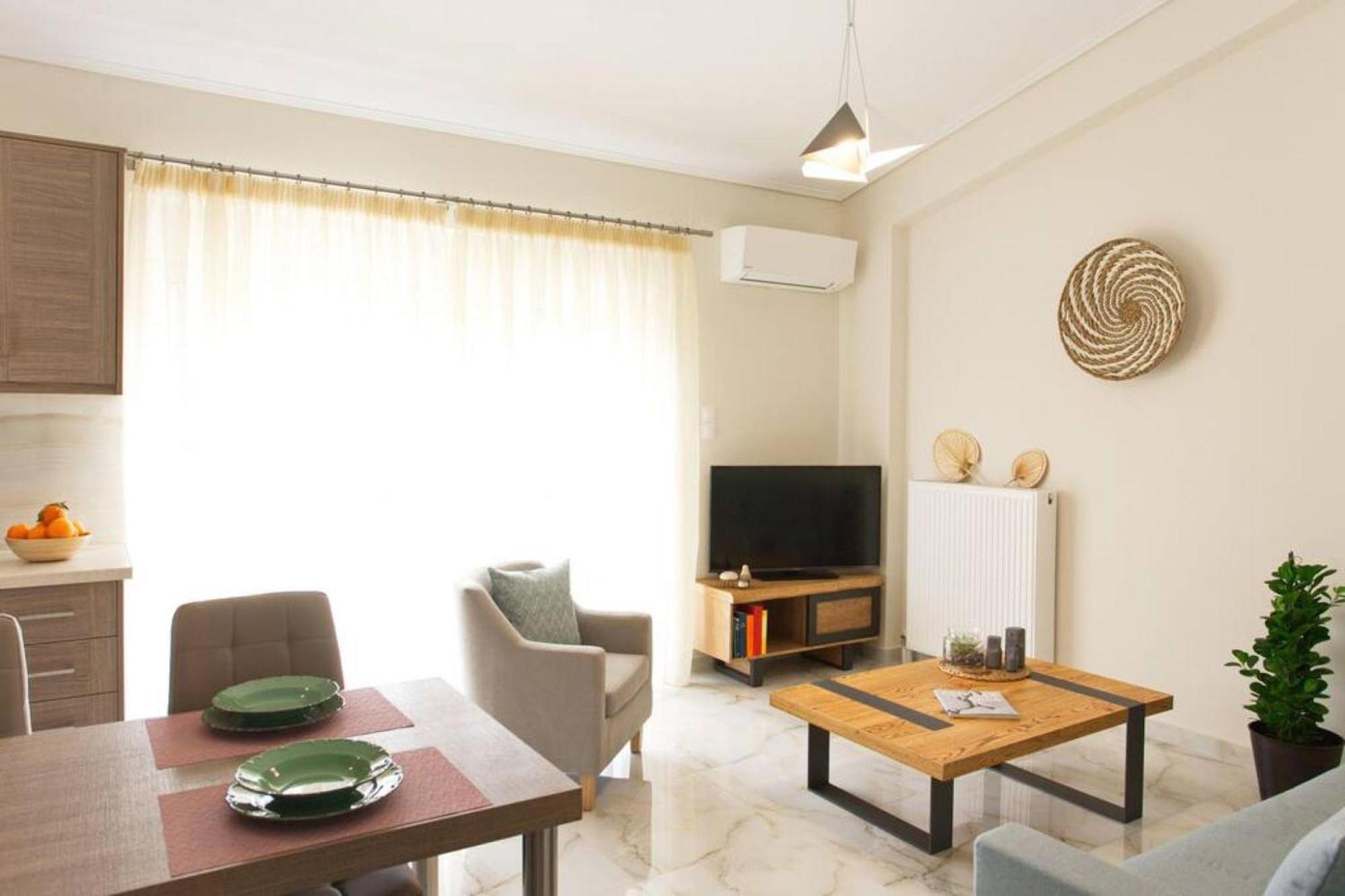 Sunny Apartment Lefkada - Lefkada Bnb Kalligoni ภายนอก รูปภาพ