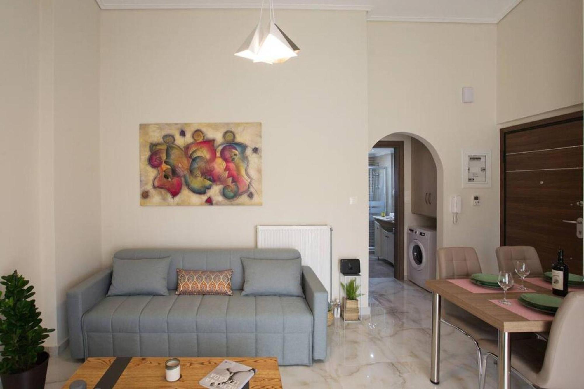 Sunny Apartment Lefkada - Lefkada Bnb Kalligoni ภายนอก รูปภาพ